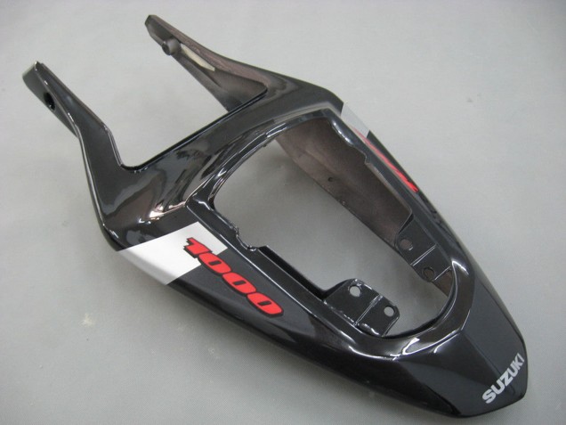 Carena Moto Suzuki GSXR 1000 2003-2004 - Nero Lucido Bianco Grigio Rosso