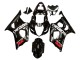 Carena Moto Suzuki GSXR 1000 2003-2004 - Nero Lucido Bianco Rosso Decals