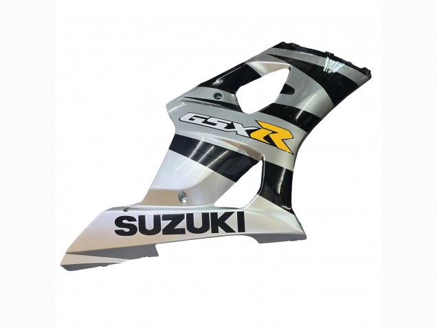 Carena Moto Suzuki GSXR 1000 2003-2004 - Nero Lucido Argento Grigio Giallo