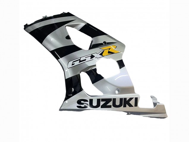 Carena Moto Suzuki GSXR 1000 2003-2004 - Nero Lucido Argento Grigio Giallo