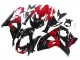 Kit Carena Moto Suzuki GSXR 1000 2009-2016 - Nero Lucido Rosso