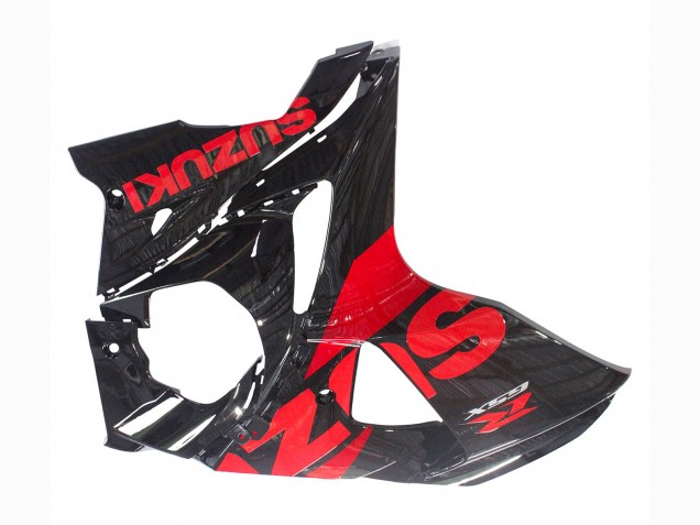 Kit Carena Moto Suzuki GSXR 1000 2009-2016 - Nero Lucido Rosso