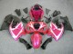 Carena Moto Suzuki GSXR 1300 Hayabusa 1996-2007 - Rosa Bianco Nero