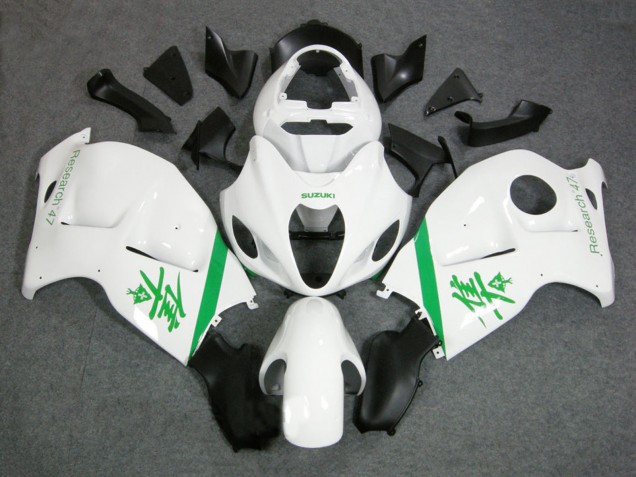 Carena Moto Suzuki GSXR 1300 Hayabusa 1996-2007 - Bianco Verde