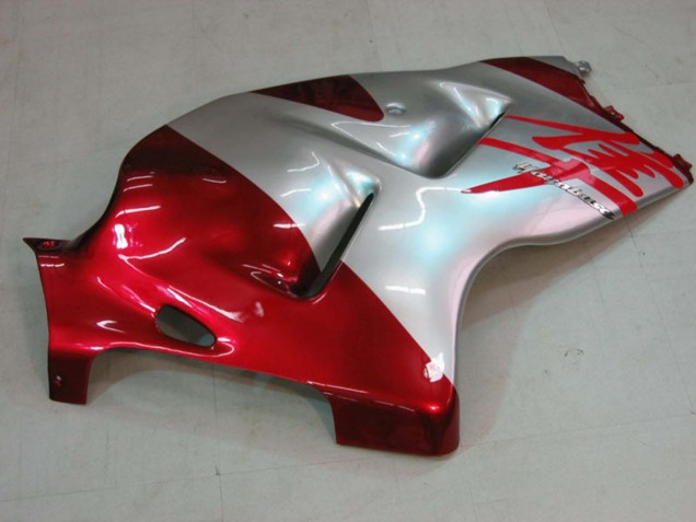 Carena Moto Suzuki GSXR 1300 Hayabusa 1996-2007 - Argento Rosso Hayabusa