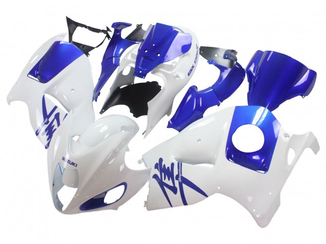 Carena Moto Suzuki GSXR 1300 Hayabusa 1996-2007 - Bianco Blu Hayabusa