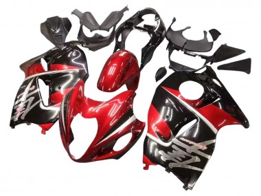Carena Moto Suzuki GSXR 1300 Hayabusa 1996-2007 - Rosso Nero Lucido Hayabusa