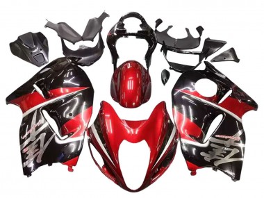 Carena Moto Suzuki GSXR 1300 Hayabusa 1996-2007 - Rosso Nero Lucido Hayabusa