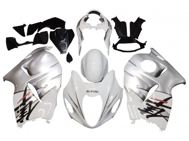 Carena Moto Suzuki GSXR 1300 Hayabusa 1996-2007 - Bianco Argento Hayabusa