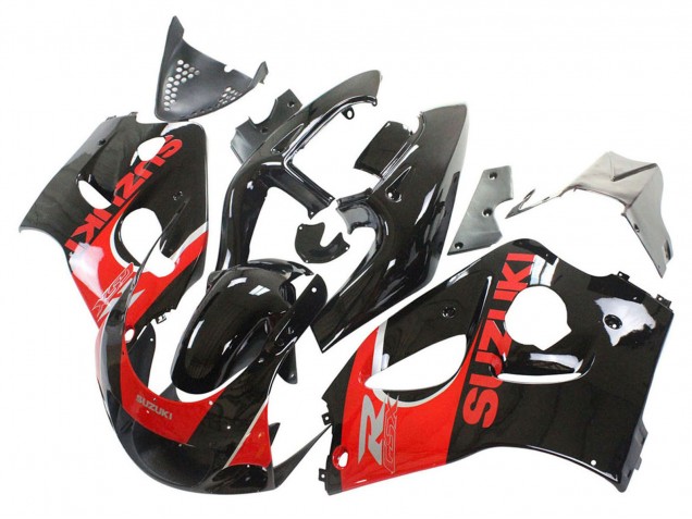 Carena Moto Suzuki GSXR 600 / GSXR 750 1996-2000 - Nero Rosso
