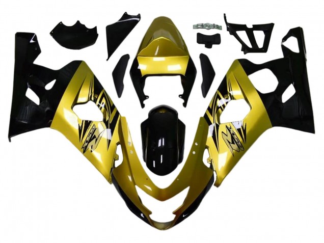 Carena Moto Suzuki GSXR 600 / GSXR 750 2004-2005 - Oro Nero