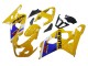 Carena Moto Suzuki GSXR 600 / GSXR 750 2004-2005 - Giallo Bianco Blu Nero