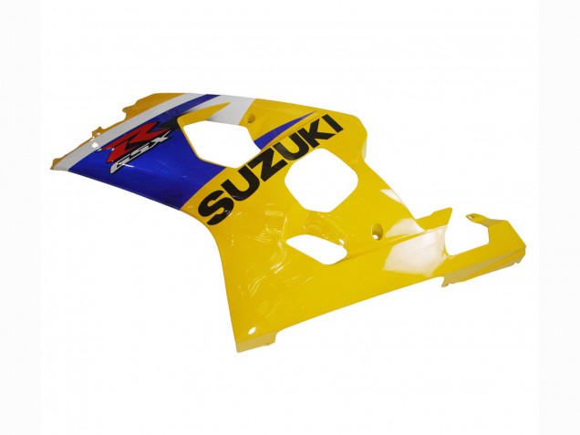 Carena Moto Suzuki GSXR 600 / GSXR 750 2004-2005 - Giallo Bianco Blu Nero
