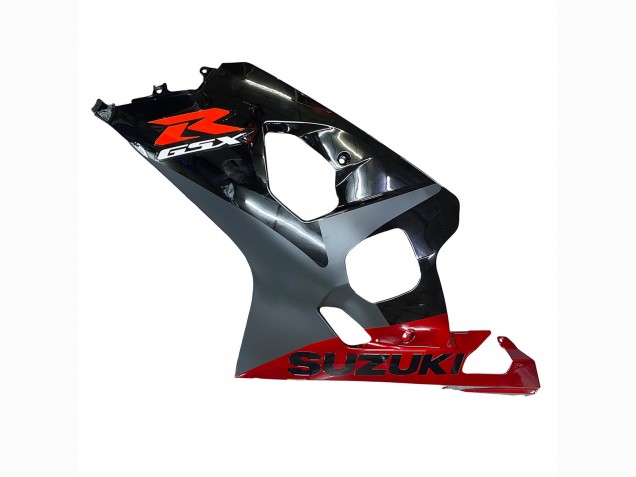 Carena Moto Suzuki GSXR 600 / GSXR 750 2004-2005 - Nero Grigio Rosso