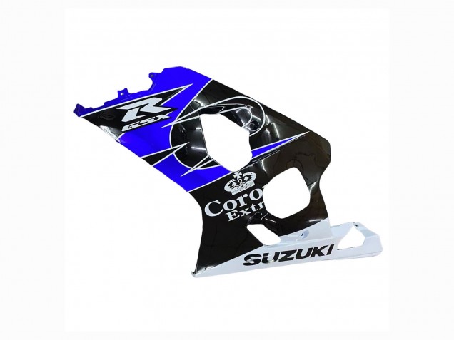 Carena Moto Suzuki GSXR 600 / GSXR 750 2004-2005 - Bianco Blu Nero Corona Motul