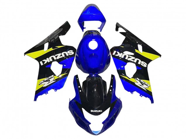Carena Moto Suzuki GSXR 600 / GSXR 750 2004-2005 - Blu Giallo Nero