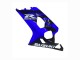 Carena Moto Suzuki GSXR 600 / GSXR 750 2004-2005 - Blu Nero Bianco Decal