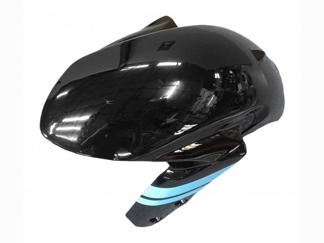 Carena Moto Suzuki GSXR 600 / GSXR 750 2011-2024 - Nero Lucido Azzurro Chiaro