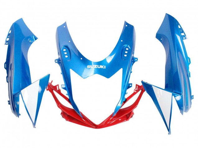 Carena Moto Suzuki GSXR 600 / GSXR 750 2011-2024 - Blu Bianco Rosso