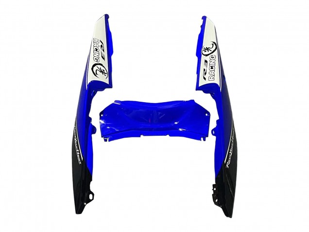 Carena Moto Yamaha YZF R3/R25 2015-2018 - Bianco Blu Nero Corsa
