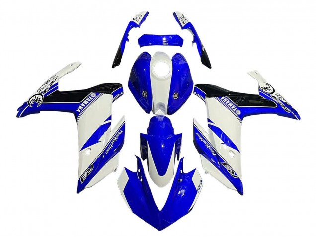 Carena Moto Yamaha YZF R3/R25 2015-2018 - Bianco Blu Nero Corsa