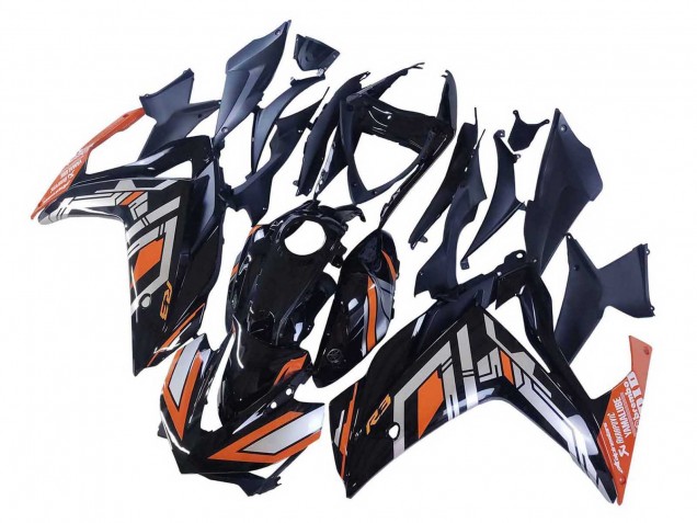Carena Moto Yamaha YZF R3/R25 2015-2018 - Blu Arancia Argento Yamalube