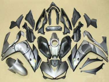 Carena Moto Yamaha YZF R3/R25 2015-2018 - Grigio Nero