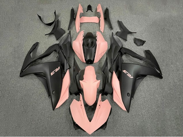 Carena Moto Yamaha YZF R3/R25 2015-2018 - Rosa Nero Opaco