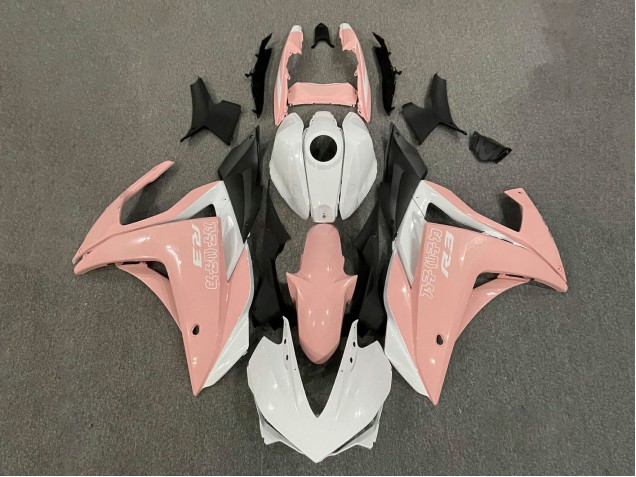 Carena Moto Yamaha YZF R3/R25 2015-2018 - Bianco Rosa Nero Opaco