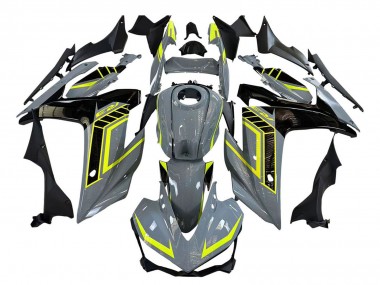 Carena Moto Yamaha YZF R3/R25 2015-2018 - Nardo Grigio Neon Giallo Nero