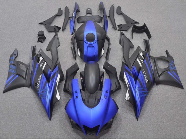 Carena Moto Yamaha YZF R3/R25 2019-2021 - Blu Nero Opaco Mostro