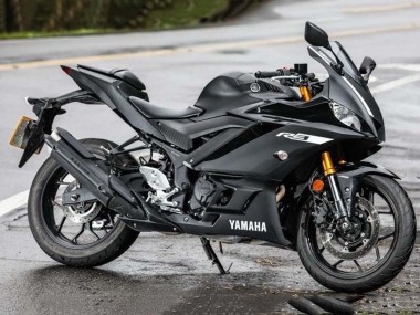 Carena Moto Yamaha YZF R3/R25 2019-2021 - Nero Opaco Argento