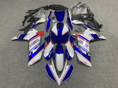 Carena Moto Yamaha YZF R3/R25 2019-2021 - Bianco Blu Rosso Semakin Didepan