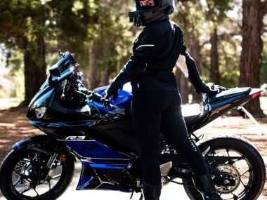 Carena Moto Yamaha YZF R3/R25 2022-2024 - Blu Nero Lucido