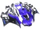 Carena Moto Yamaha YZF R3/R25 2022-2024 - Blu Nero Opaco