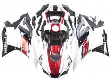 Carena Moto Yamaha YZF R3/R25 2022-2024 - Bianco Rosso Nero Yamalube