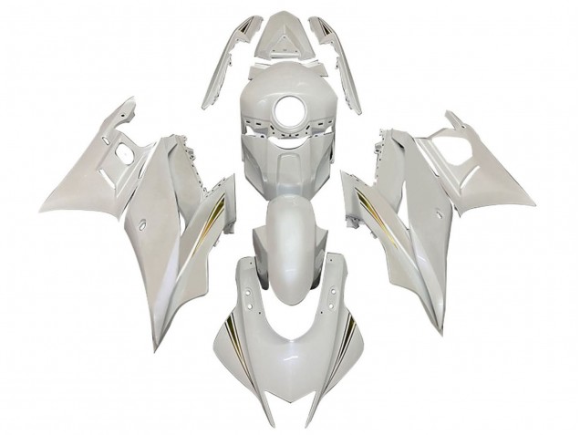 Carena Moto Yamaha YZF R3/R25 2022-2024 - Bianco Oro