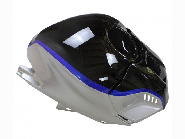 Carena Moto Yamaha YZF R3/R25 2022-2024 - Argento Blu Nero Lucido