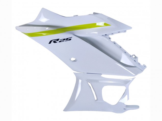 Carena Moto Yamaha YZF R3/R25 2022-2024 - Bianco Giallo Nero