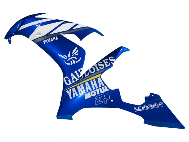 Carena Moto Yamaha YZF 1000 R1 2004-2006 - Blu Bianco Giallo Motul Gauloises 46