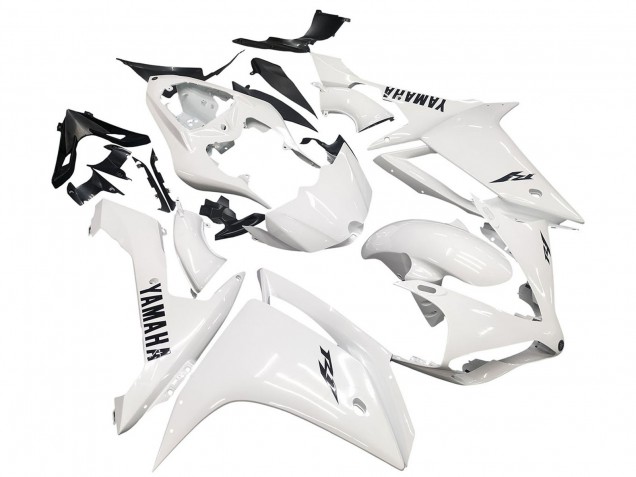 Carena Moto Yamaha YZF 1000 R1 2007-2008 - Bianco Nero
