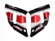 Carena Moto Yamaha YZF 600 R6 1998-2002 - Rosso Bianco Nero Lucido