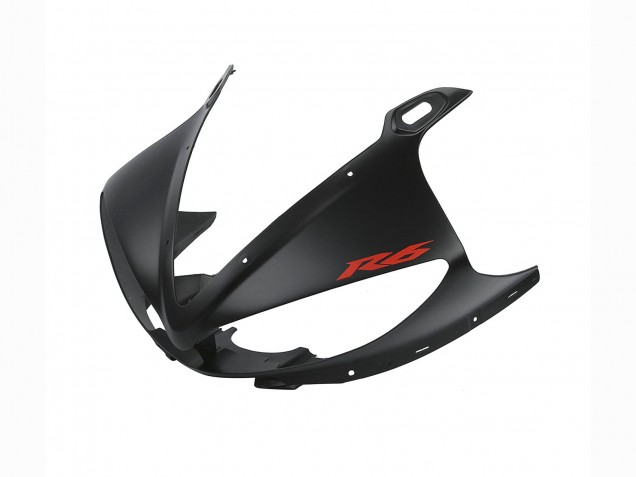 Carena Moto Yamaha YZF R6S 2006-2009 - Nero Opaco