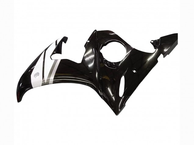 Carena Moto Yamaha YZF R6S 2006-2009 - Rosso Bianco Nero Lucido
