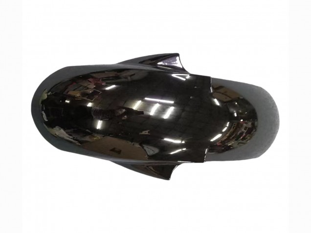 Carena Moto Yamaha YZF R6S 2006-2009 - Nero Lucido Nero Opaco Bianco Decals