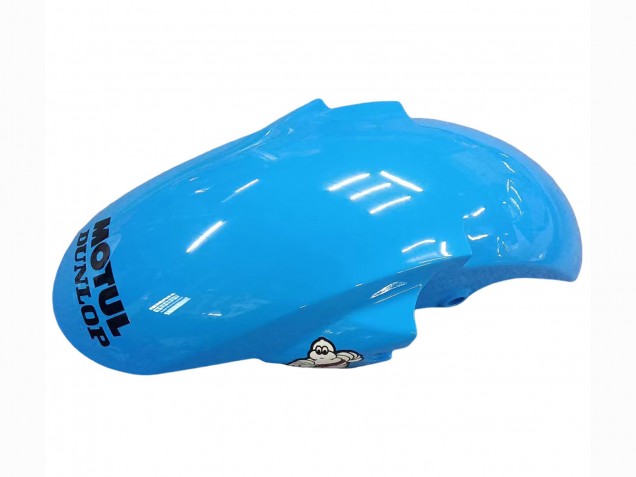 Carena Moto Yamaha YZF R6S 2006-2009 - Bianco Blu Verde Rosso Kastinee Dunlop Motul