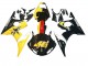 Carena Moto Yamaha YZF R6S 2006-2009 - Giallo Rosso Nero Lucido 46