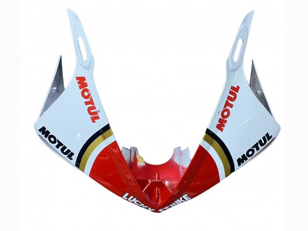 Carena Moto Yamaha YZF R6S 2006-2009 - Bianco Rosso Lucky Strike Motul