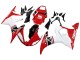 Carena Moto Yamaha YZF R6S 2006-2009 - Bianco Rosso Nero Lucido