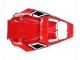 Carena Moto Yamaha YZF R6S 2006-2009 - Bianco Rosso Nero Lucido